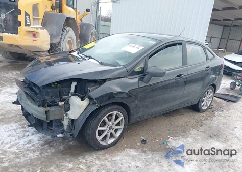 2018 Ford Fiesta Se из США, поврежденный, VIN 3FADP4BJ8JM109224